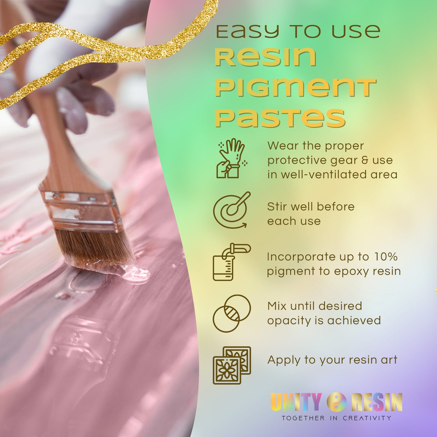 Ultra-Luxe Epoxy Resin Pigment Paste- DUSTY ROSE (50G)