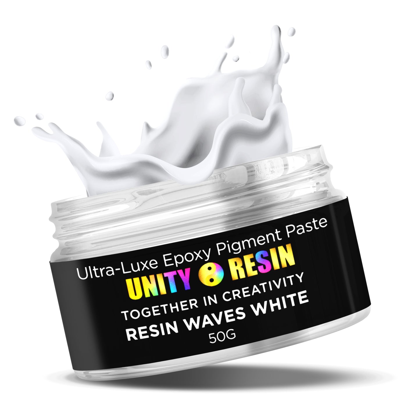 Ultra-Luxe Epoxy Resin Pigment Paste- RESIN WAVES WHITE
