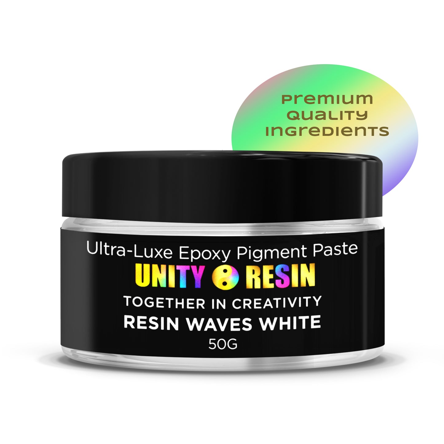 Ultra-Luxe Epoxy Resin Pigment Paste- RESIN WAVES WHITE