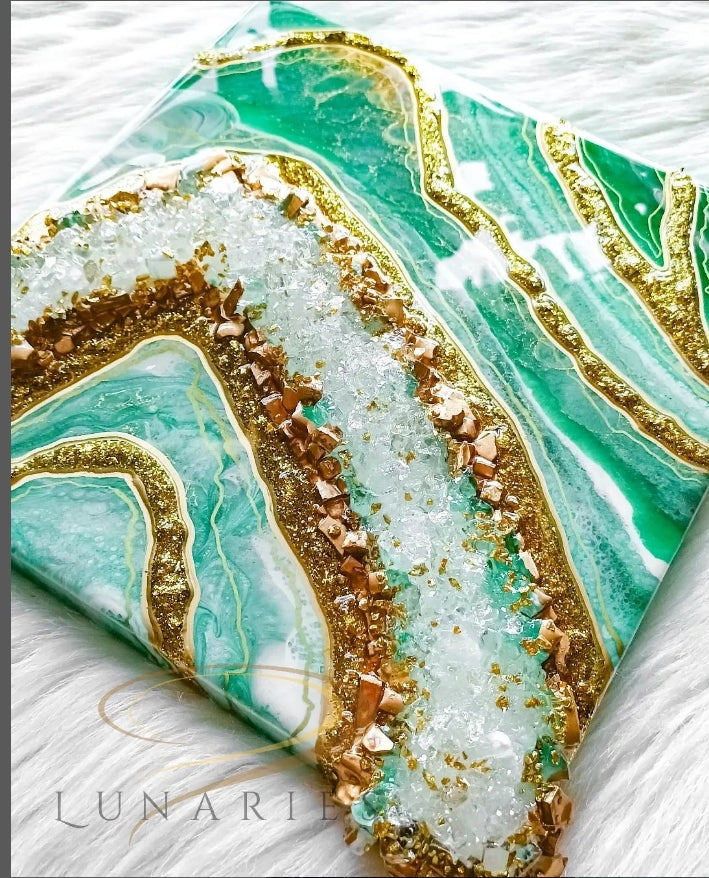 Ultra- Luxe Epoxy Resin Pigment Paste-GLAMOROUS GREEN (50G)