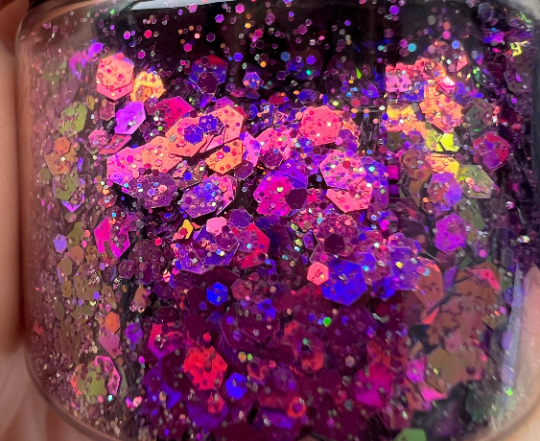 Designer Glitters- INTENSE PINK SAPPHIRE.