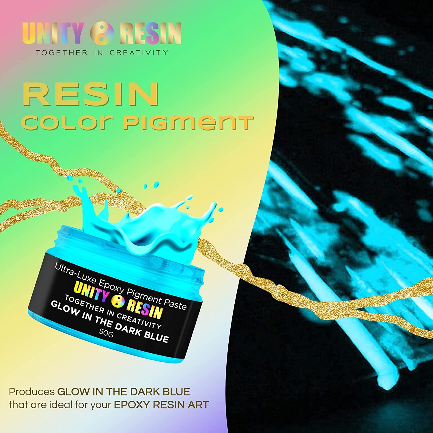 glow in the dark pigment, glow in the dark paint, glow in the dark resin paste, glow in the dark epoxy, resin paste, resin paint, resin pigment, resin pigment paste, epoxy paint, resin art, resin supplies