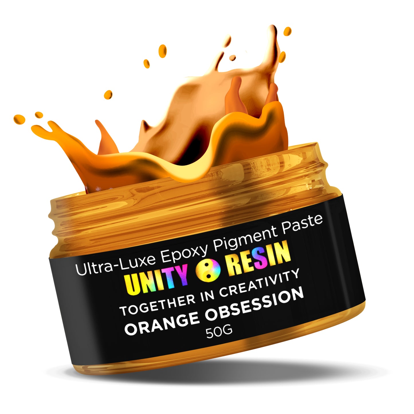 orange resin paste, epoxy pigment paste, orange resin paint, orange epoxy dye, resin pigment, resin supplies, art resin, resin color, liquid resin paste, paste for resin, epoxy resin, resin art