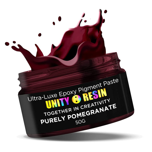 Ultra-Luxe Epoxy Resin Pigment Paste- PURELY POMEGRANATE (50G).