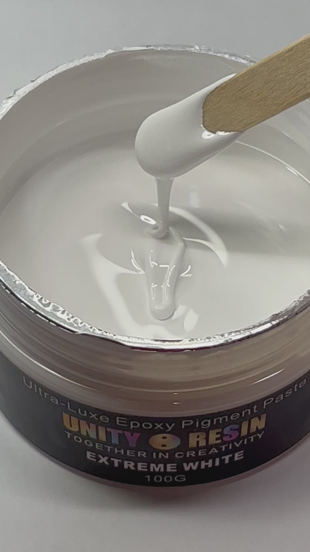 White Epoxy Resin Pigment Paste – Geaux Glitter Co.