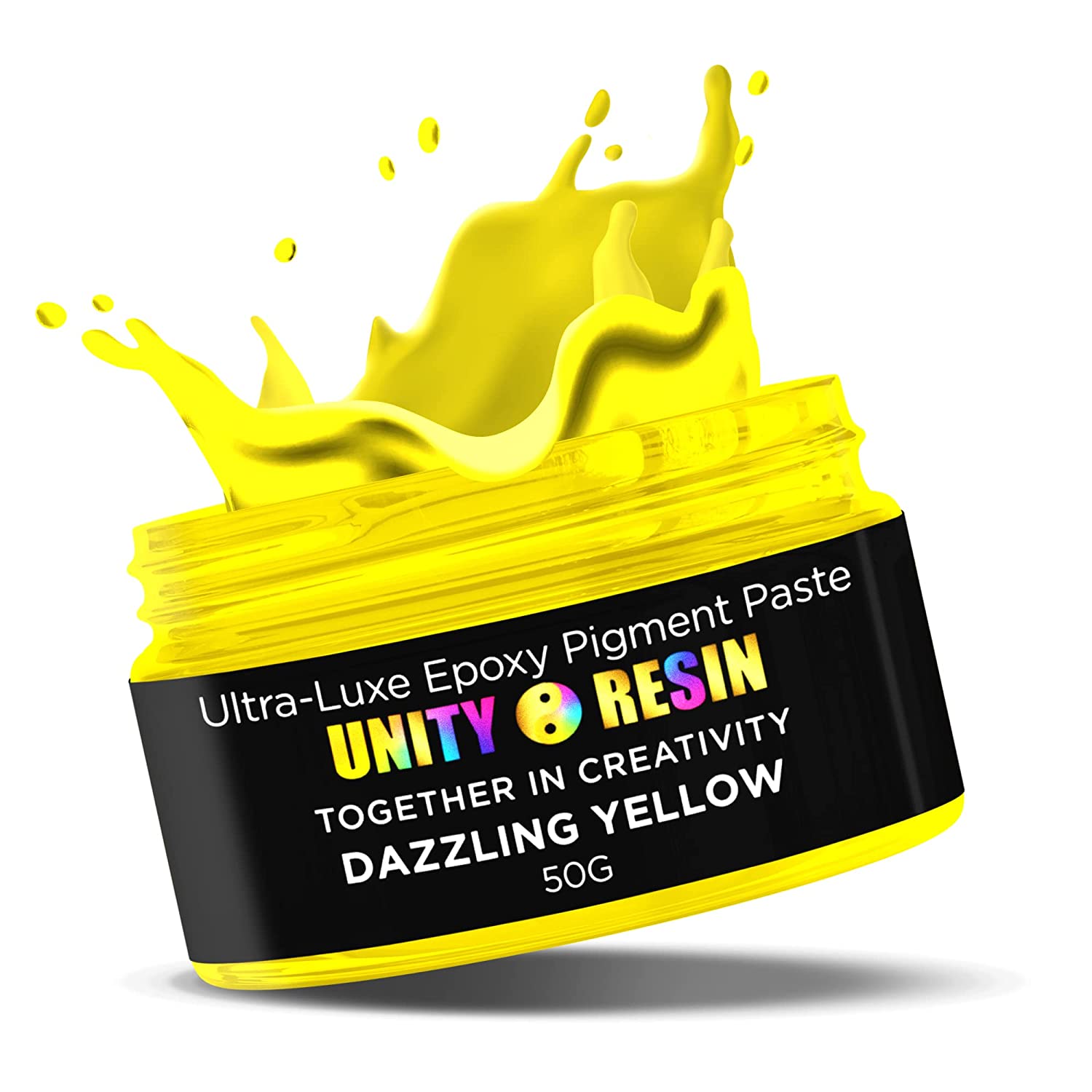 yellow resin paint, epoxy resin, resin pigment paste, resin paint, resin color, yellow mica powder, yellow resin paint,  yellow epoxy dye, shimmery yellow paint for resin, resin supplies, epoxy resin, resin art, art resin