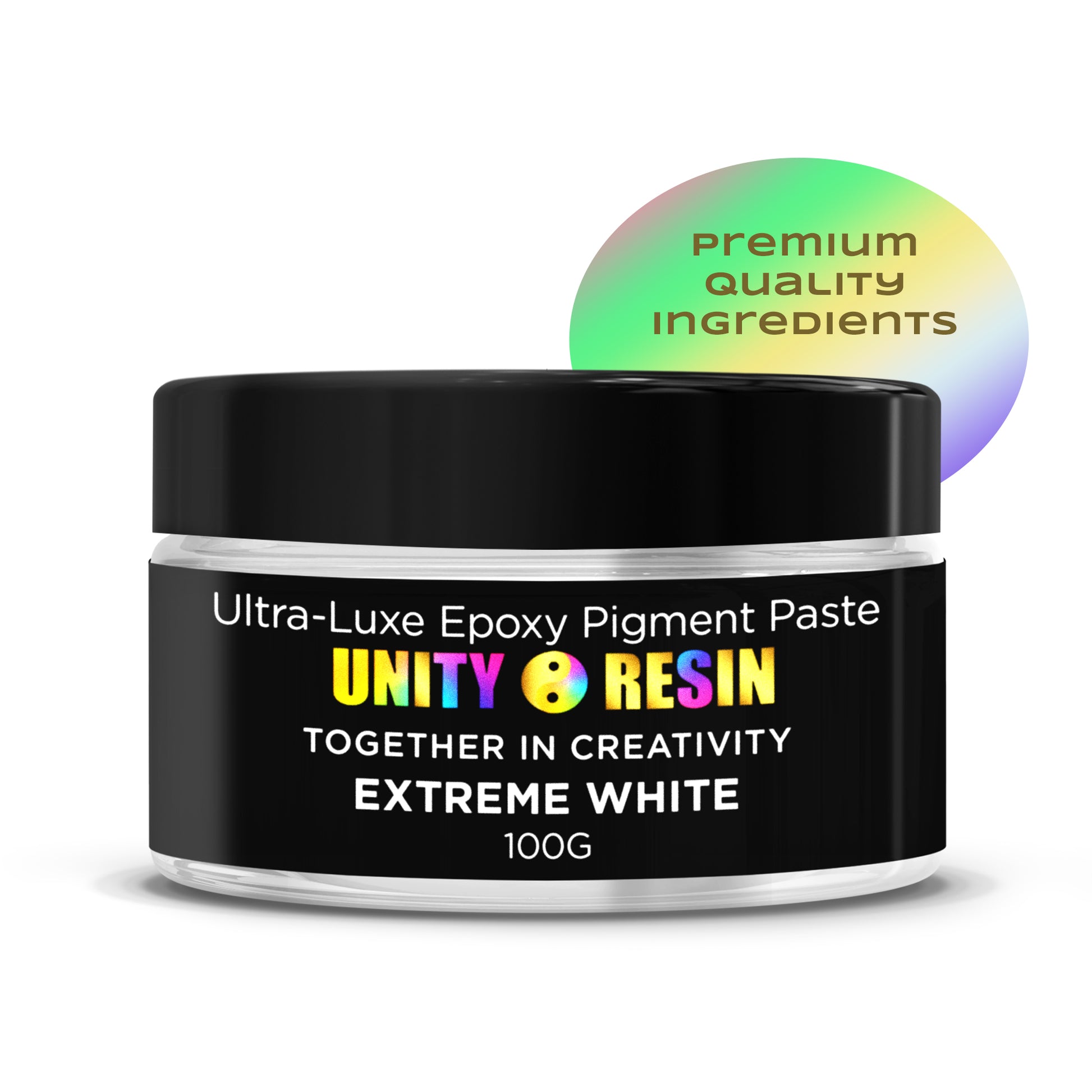 Ultra-Luxe Epoxy Resin Pigment Paste- EXTREME WHITE (100G)