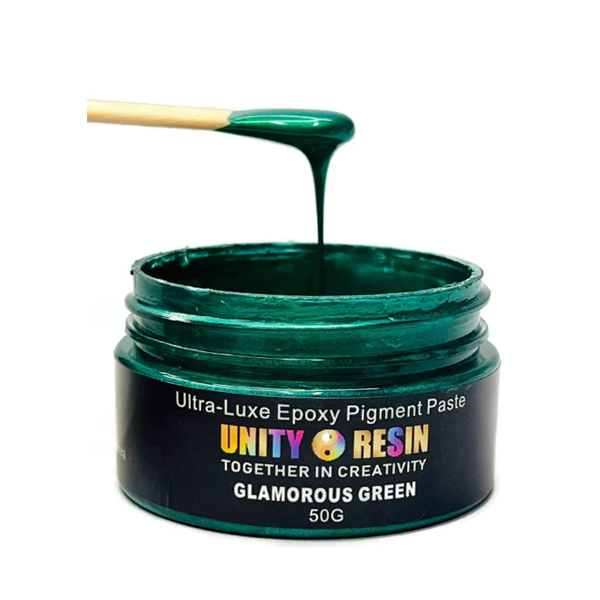 Ultra- Luxe Epoxy Resin Pigment Paste-GLAMOROUS GREEN (50G)