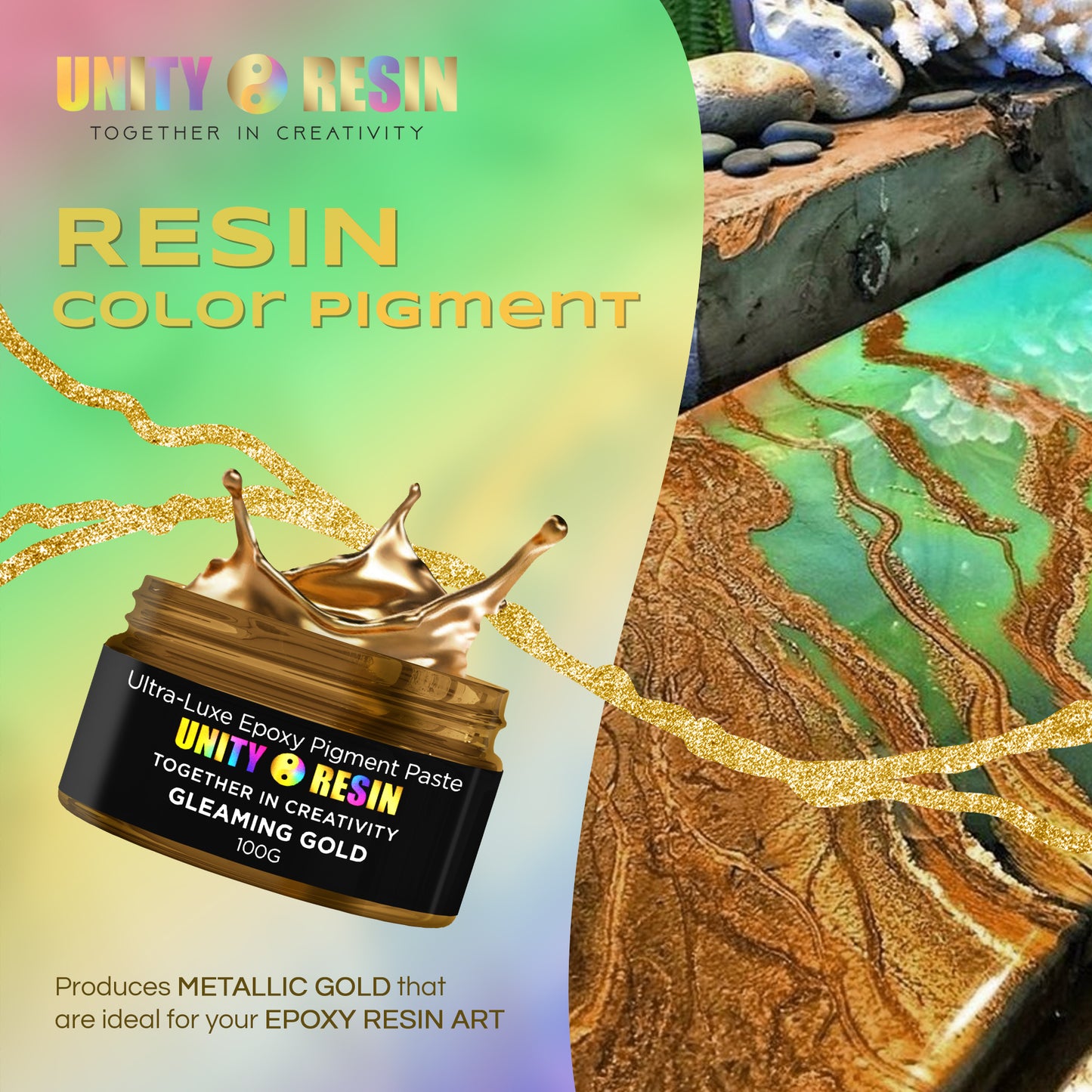 gold resin, resin paint, gold mica powder for resin, epoxy resin art, gold pigment, gold pigment paste, resin paste, epoxy paint, floating gold pigment, floating gold for resin, gold resin color, resin cells, resin art, resin supplies, epoxy resin, resin craft, gold resin paint, gold paint for resin, gold mica powder for epoxy, gold epoxy