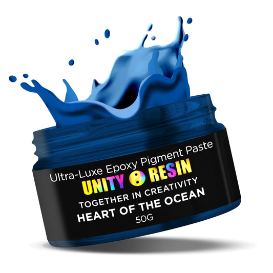 Ultra-Luxe Epoxy Resin Pigment Paste-HEART of THE OCEAN (50G).