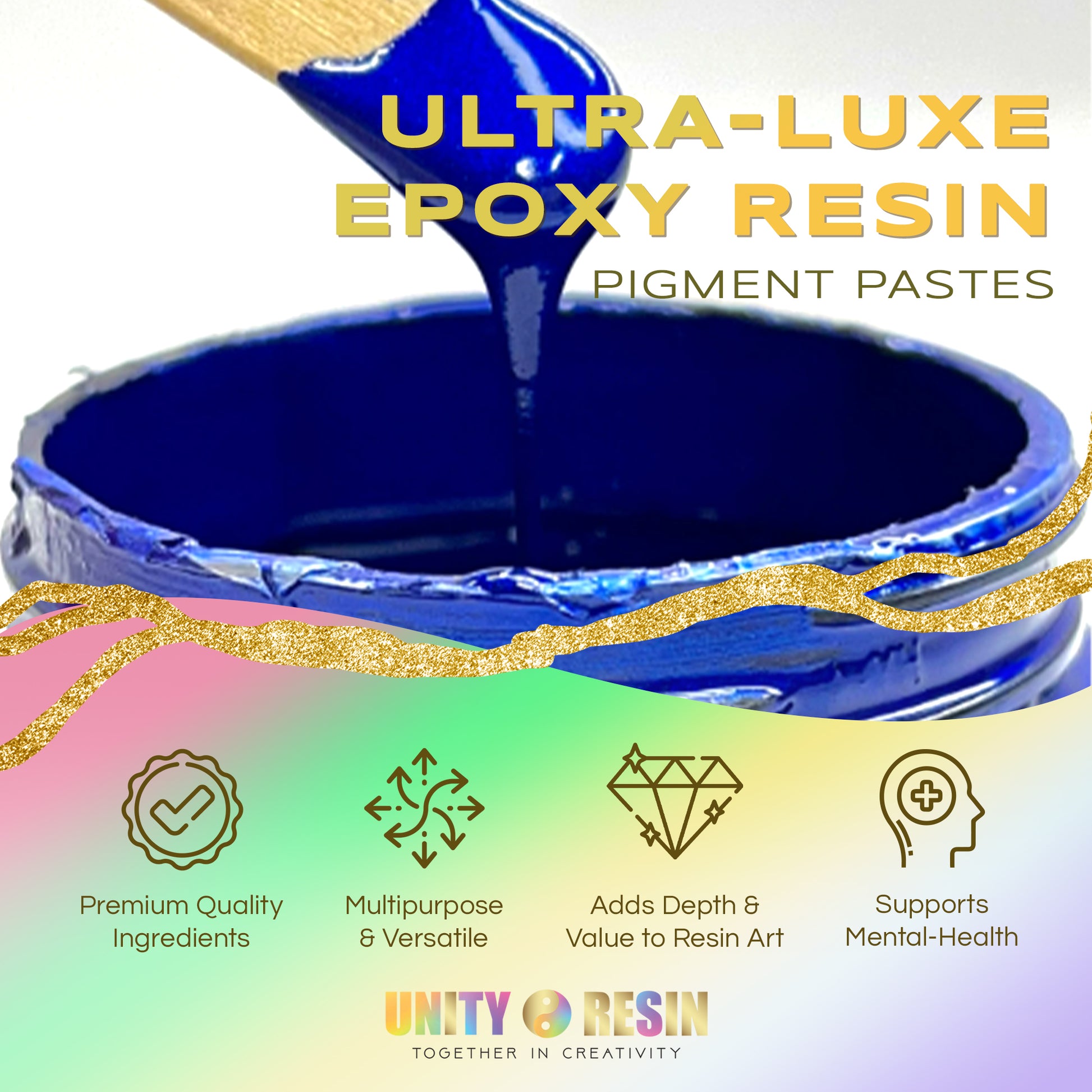 Ultra-Luxe Epoxy Resin Pigment Paste-NIGHT TIDES (50G)
