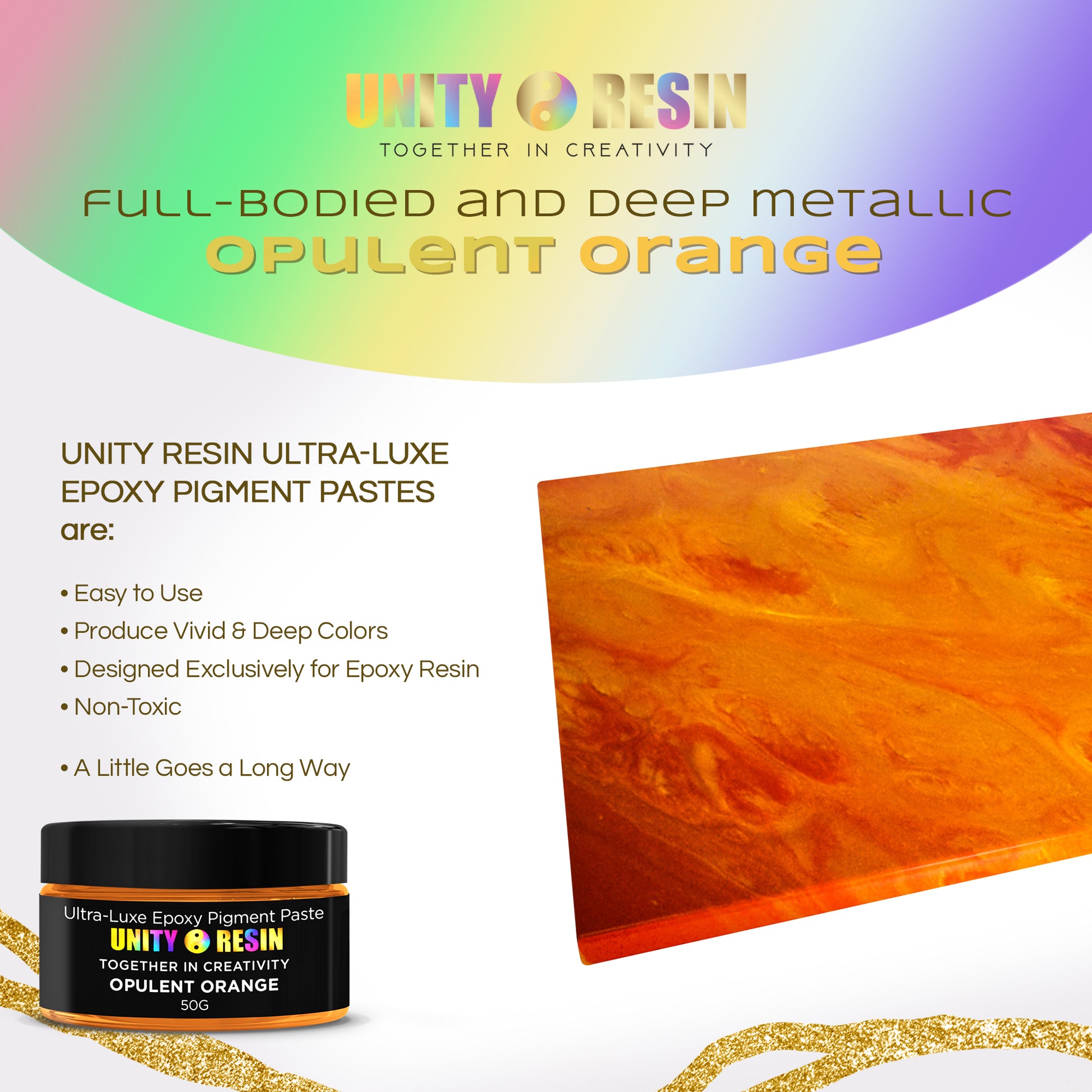 orange resin paste, epoxy pigment paste, orange resin paint, orange epoxy dye, resin pigment, resin supplies, art resin, resin color, liquid resin paste, paste for resin, epoxy resin, resin art