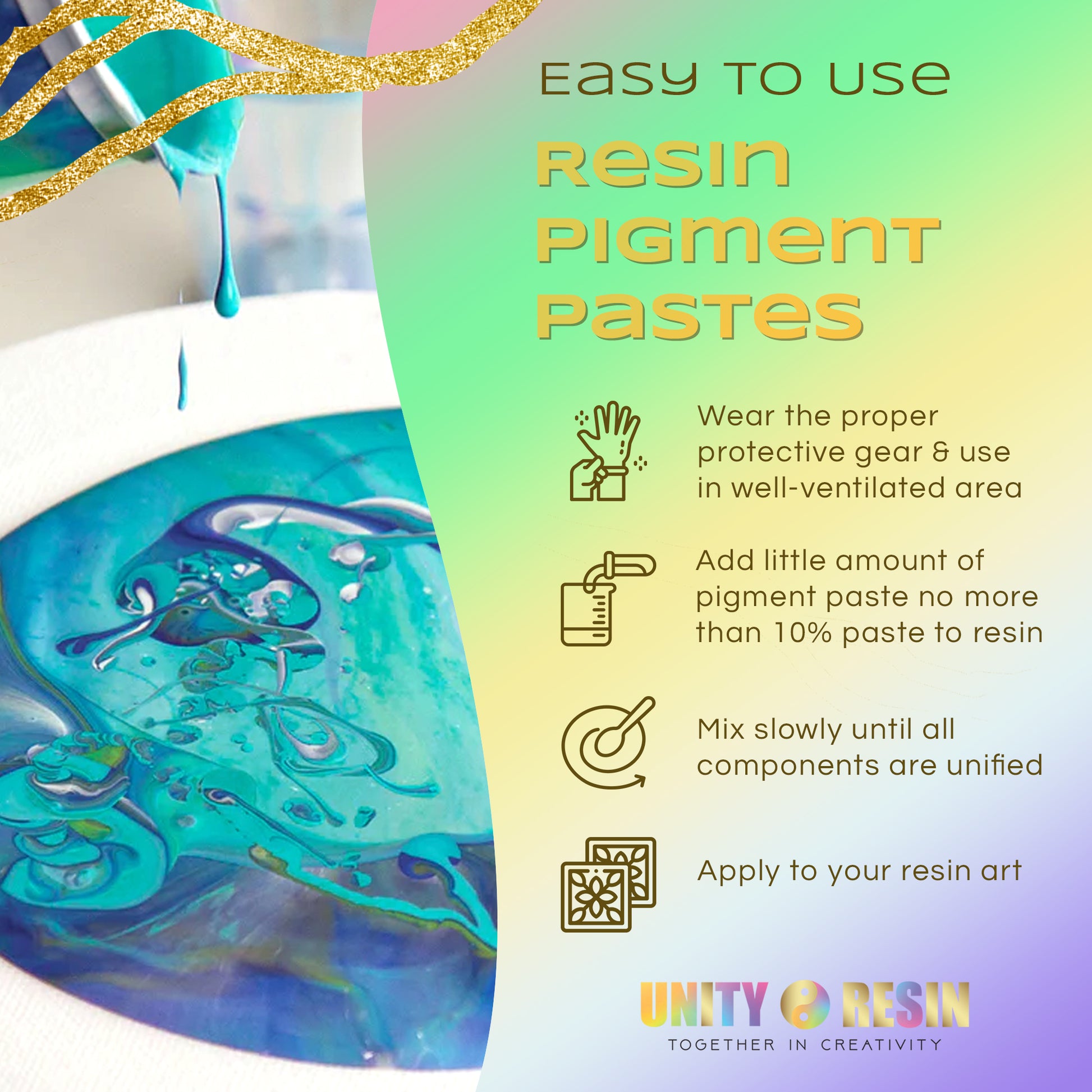 Ultra-Luxe Epoxy Resin Pigment Paste-PEARL (50G)
