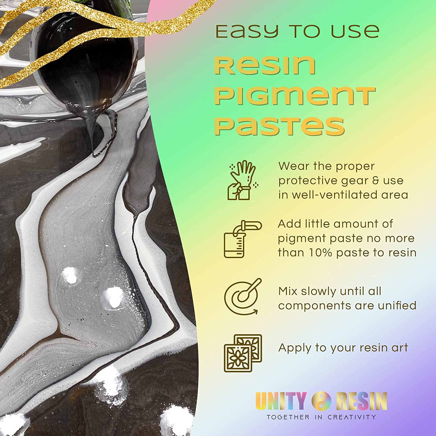 Ultra-Luxe Epoxy Resin Pigment Paste-PEARL (50G)